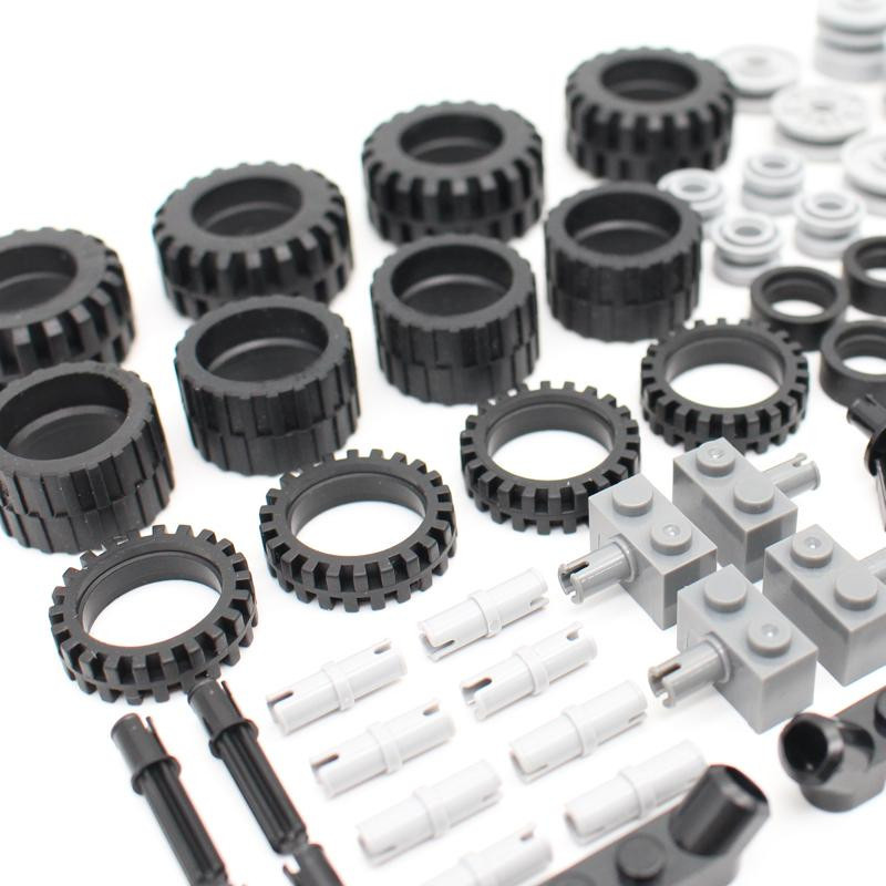 Yiran Toy Technisches Rad Bausteine Set 56-teiliges Set - Bild 4