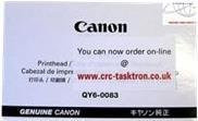 Canon Original Druckkopf für PIXMA MG6350 in Weiß (QY6-0083-000) - Bild 1