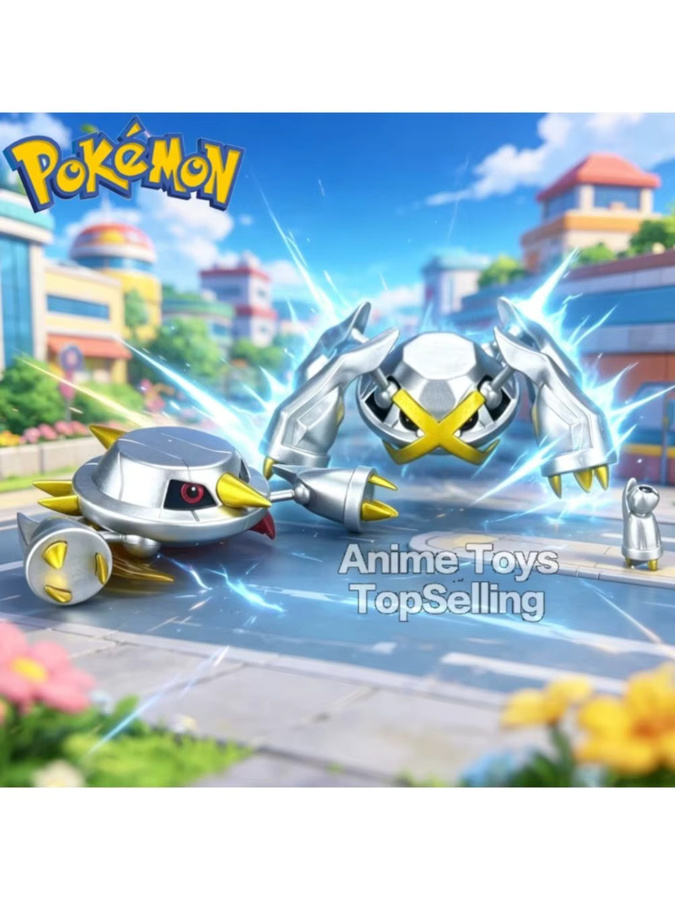 Bandai Pokémon Metagross, Actionfiguren, Grau, Kunststoff - Bild 3