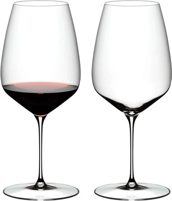 Riedel Veloce Cabernet / Merlot Weinglas, 2er-Set, transparent - Bild 1