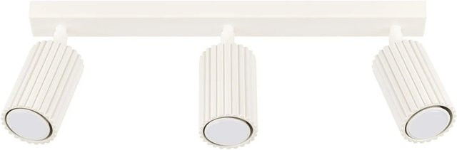 Licht-Erlebnisse Deckenstrahler Modern 4-Flammig in Beige aus Aluminium mit GU10 Fassung, Höhe: 81 cm - Bild 1