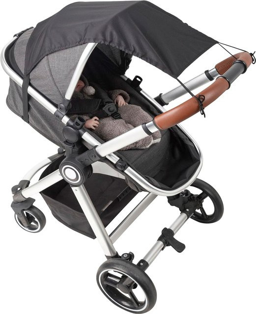 Babycab Universal Sonnenschutz für Kinderwagen in Schwarz - Bild 1