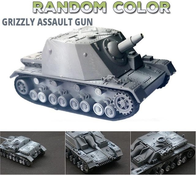 Linyi toy car 4D Panzermodell Bausätze, Panther Tiger Turmtiger Angriff, 1:72, ab 12 Jahren - Bild 1