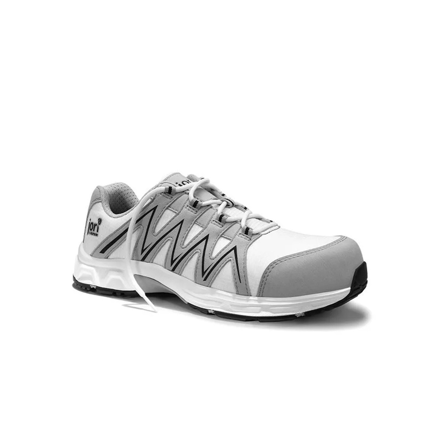 Elten Sicherheitshalbschuh Speedy White Low ESD S3 in Weiß, Größe 41 - Bild 2