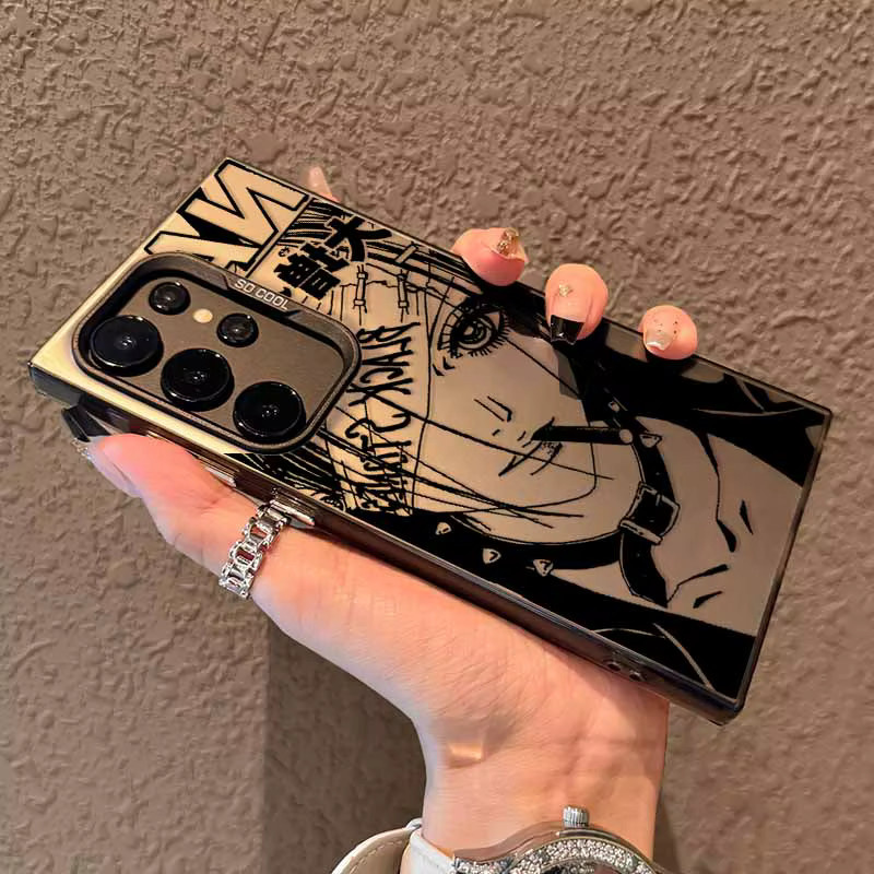 Bunte Handyhülle im Comics Oosaki Nana Design für Samsung Galaxy S26 S25 S24 S23 S22 S21 S20 Edge FE Ultra Plus - Bild 2