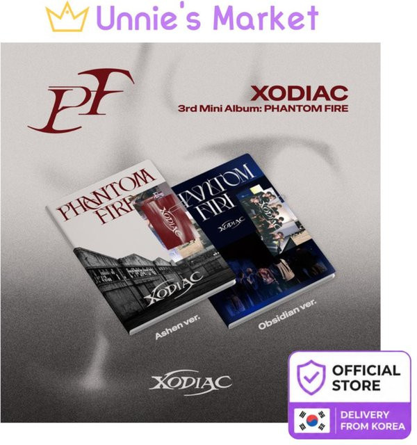 Phantom Fire, XODIAC, CD, White Cover - Bild 1