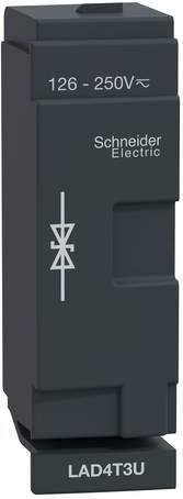 Schneider Electric LAD4T3U Beschaltungsmodul Spezialdiode 440VAC/DC in Anthrazit für D40A/D65A Kleinverteilerzubehör - Bild 1