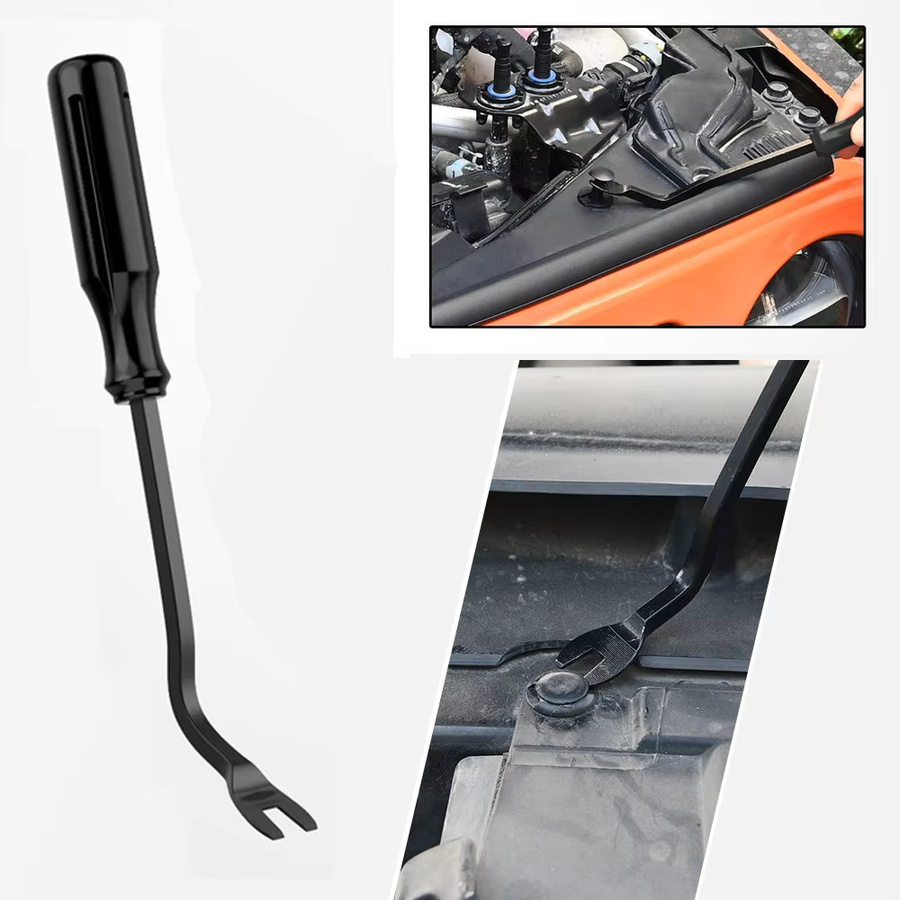 Besper 12-teiliges Auto Tür Clip und Panel Demontage Werkzeug Set aus Kunststoff in Blau und Schwarz - Bild 4
