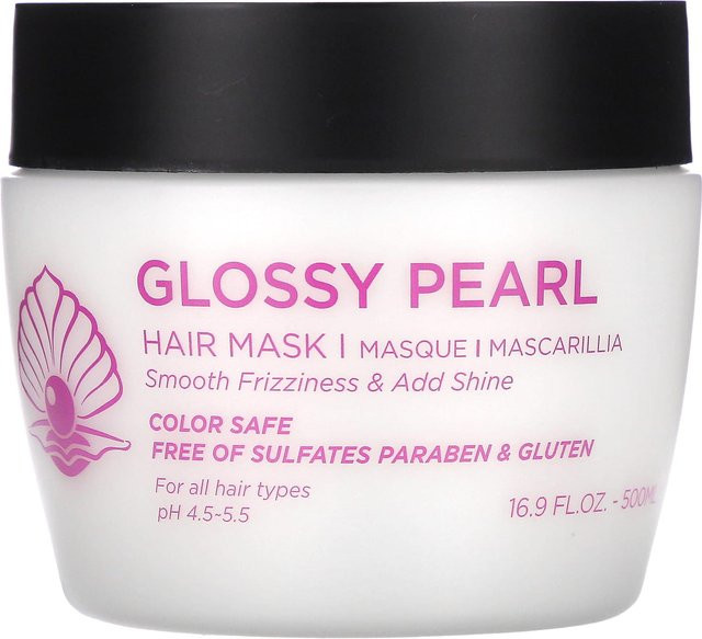 Luseta Beauty Glossy Pearl Haarmaske mit Perlenextrakt, 500 ml - Bild 1