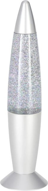 Eglo LED Tischleuchte Glitter Silber mit RGB-Funktion und Timer, Durchmesser: 8,5 cm - Bild 1