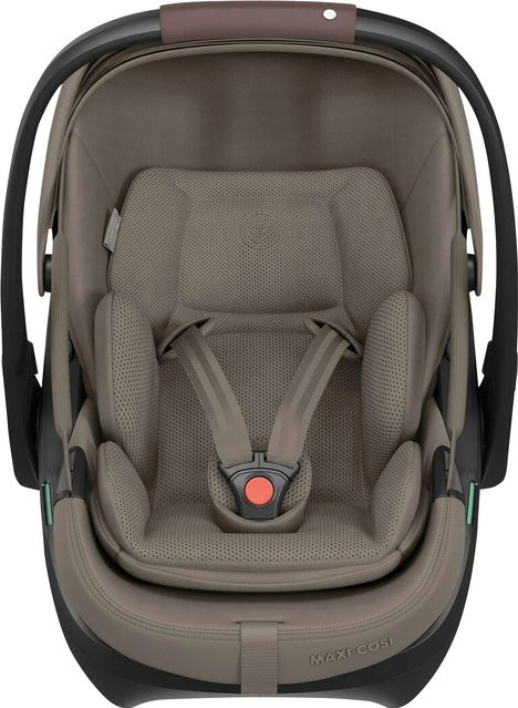 Maxi-Cosi Premium Babyschale Coral Slide Pro in Braun mit ISOFIX-Basis und i-Size Zertifizierung - Bild 1