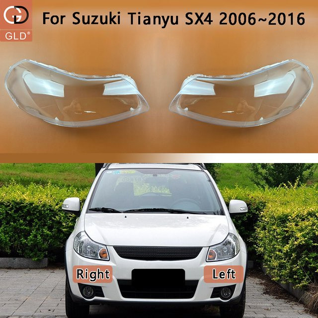Gaolandi Front Scheinwerfer Lampe Transparent aus Plexiglas als Ersatz für den Original Lampenschirm für Suzuki SX4 2006-2016 - Bild 1