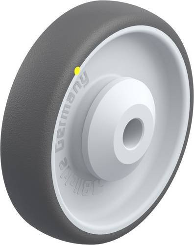 Blickle Kunststoff-Rad PATH 160/20KA-ELS in Grau mit 160 mm Durchmesser und 260 kg Tragfähigkeit - Bild 1