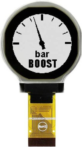 DISPLAY VISIONS OLED-Display in Weiß, B x H x T: 36,9 x 41,2 x 2,1 mm - Bild 1