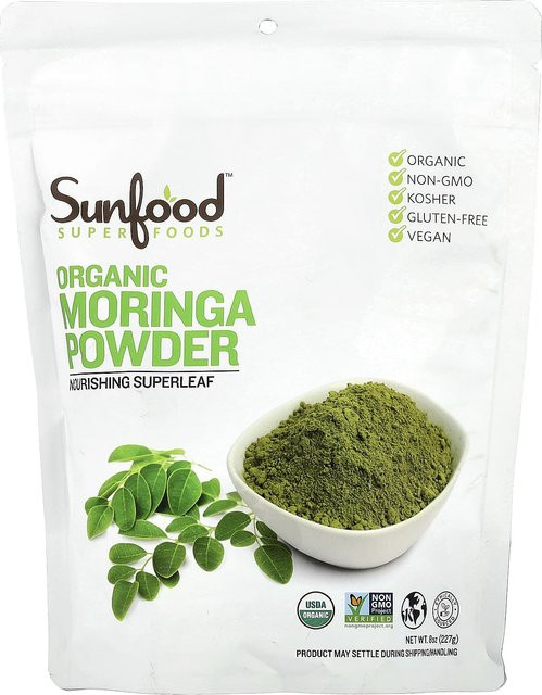 Sunfood Moringa Pulver Bio gemahlen 227 g - Bild 1