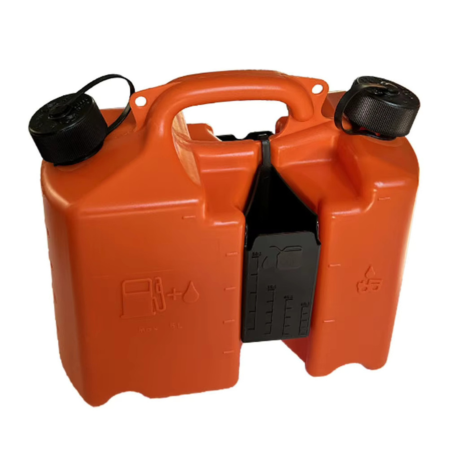 VIBRATITE Kettensägen-Kraftstoffbehälter mit Smart-Control-Ausgießstutzen-Verlängerungskit, Farbe: Orange, 5 l Kraftstoff und 3 l Ölkapazität, Werkzeug 0000-881-0113 - Bild 5