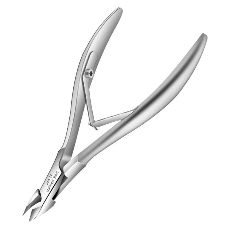 Nagelhautzange aus Edelstahl, Silber, Unisex - Bild 2