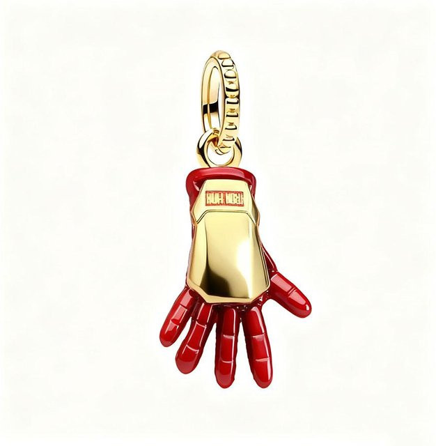 Lampayan Charm-Perlen-Anhänger, Messing, Gold, Unisex - Bild 1