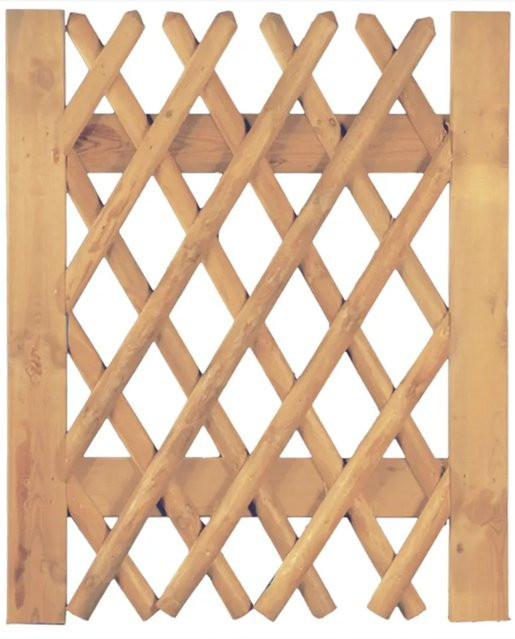 T & J Jägerzaun Tor aus Nadelholz in Braun, B: 100 cm, H: 120 cm - Bild 1