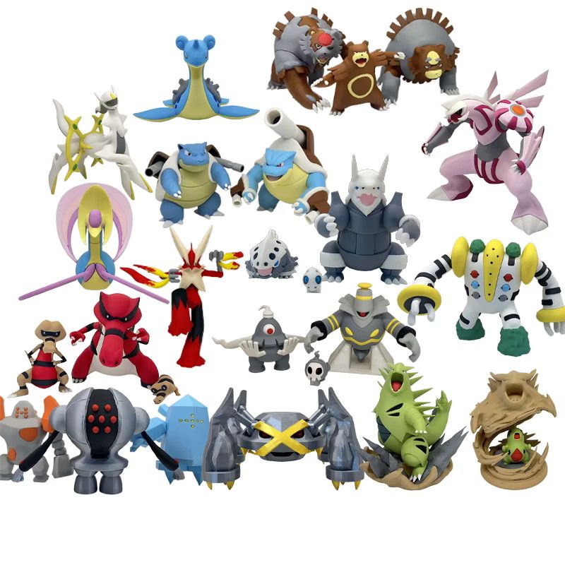 Bandai Pokemon Anime Figuren Cresselia Ursaluna Regigigas aus PVC als Desktop Dekoration und Spielzeug für Kinder - Bild 2