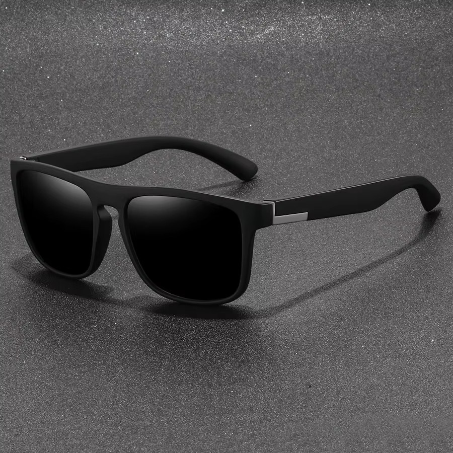 WSZ Sonnenbrille, quadratisch, Vollrand, Kunststoff, Unisex, schwarz - Bild 2