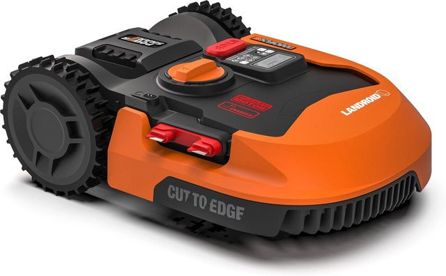 Worx Landroid L2000 Mähroboter WR155E in Orange mit 20 V PowerShare Akkubetrieb für bis zu 2.000 m² - Bild 2