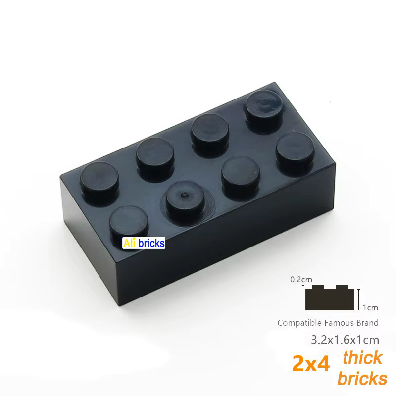JIAJIALE DIY Bausteine, 300-teiliges Set, Kunststoff, Bunt / Mehrfarbig, Weiß - Bild 2