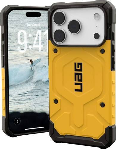 Urban Armor Gear Pathfinder MagSafe Hülle für Apple iPhone 17 Pro in Gelb - Bild 1
