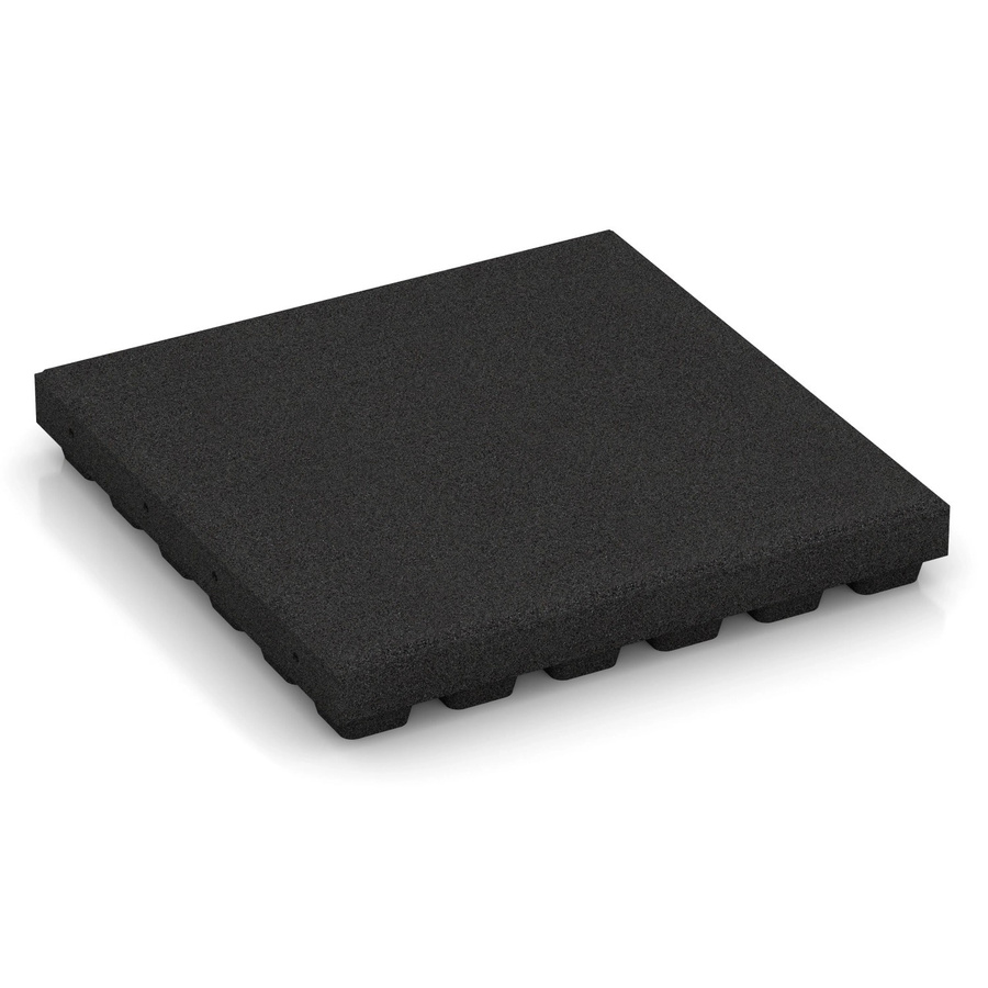 WARCO Fallschutzplatte Anthrazit B/T/H: 50 x 50 x 7 cm - Bild 2