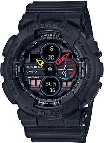 Casio G-Shock Armbanduhr, Analog-Digital, Quarz, Kunststoff, Schwarz, Herren - Bild 1