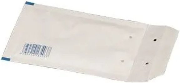 PROREGAL Luftpolstertaschen Weiß mit Haftklebung und Abdeckstreifen, B: 9,5 cm, L: 16,5 cm - Bild 1