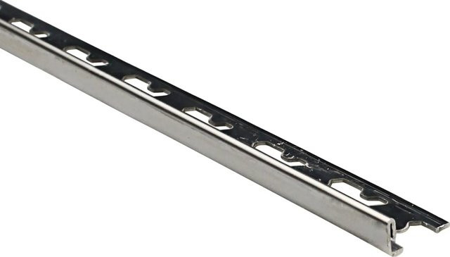 Winkelprofil Arcansas aus Edelstahl poliert in Silber, Breite: 10 mm, Länge: 1 m - Bild 1