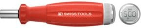 PB Swiss Tools Drehmoment-Schraubendreher mit Digitalanzeige und D-6,3-Bitaufnahme in Rot, 50 cN·m - Bild 1