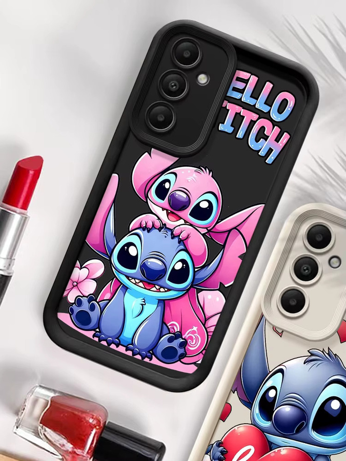 Disney Stitch Softcover-Handyhülle für Samsung Galaxy A-Serie (A13, A14, A15, A16, A22, A23, A24, A25, A26, A32, A33, A34, A35, A36, A54, A56, A73) - Bild 4