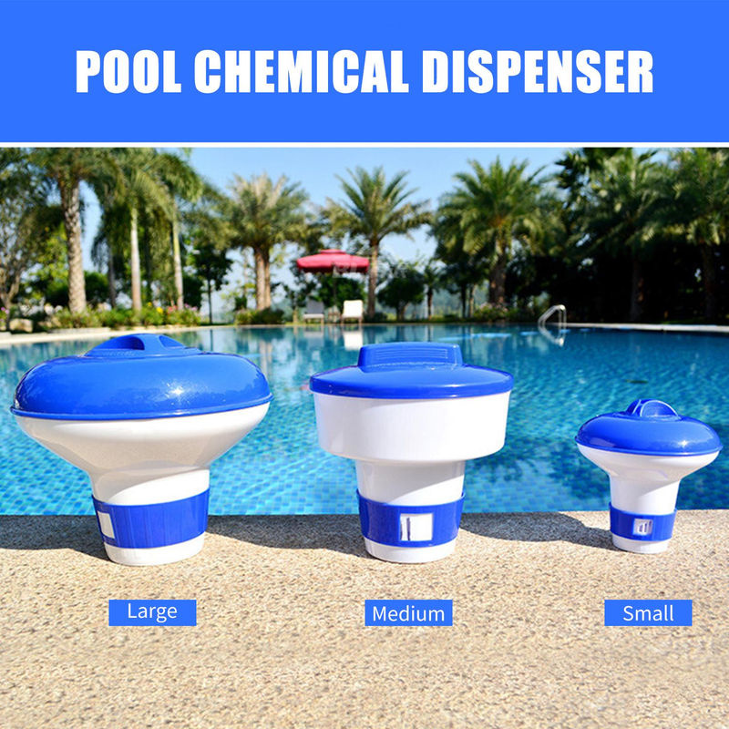 TOMTOP JMS Schwimmender 5-Zoll-Pool-Chemikalienspender in Blau zur Chlor- und pH-Wert-Regulierung für Pool und Spa - Bild 9