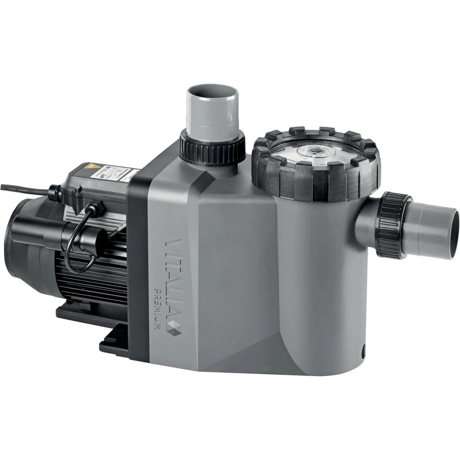 Speck Filterpumpe Vitalia Premium 10D in Grau mit 10 m³/h und 63 mm Anschluss - Bild 2