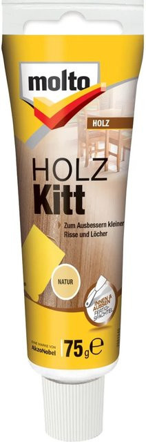 Molto Holz Kitt für Innen und Außen in Mahagoni, 75 g - Bild 1