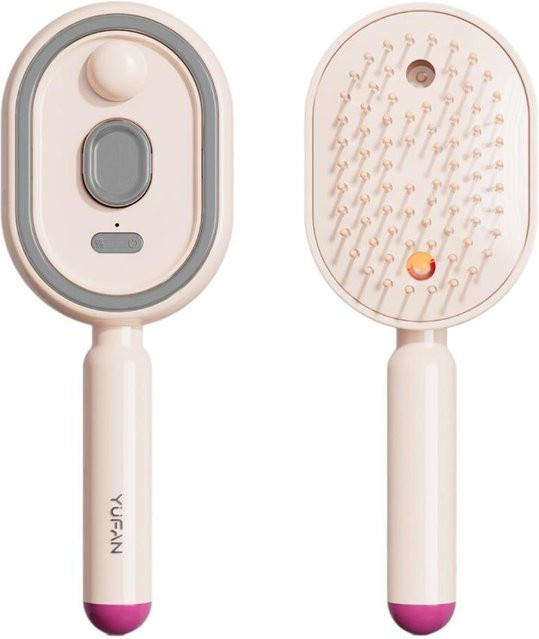 huilibanye 2-in-1 Vernebelnde Haarbürste mit Spray, Rosa, Damen - Bild 1