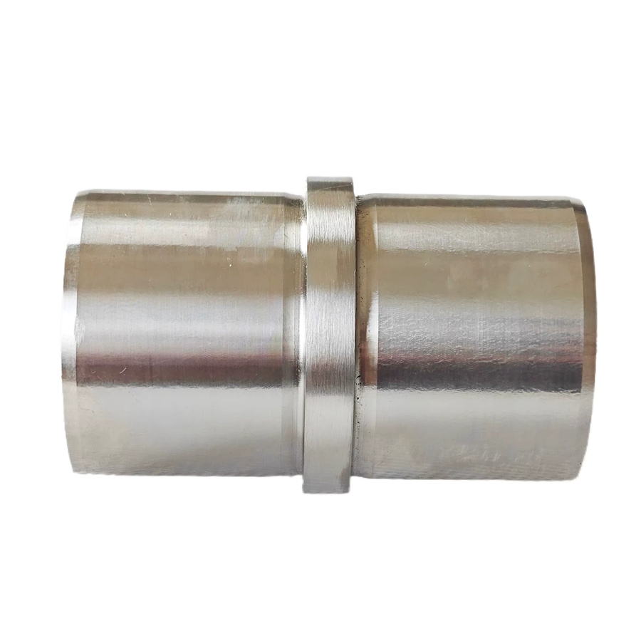 Highco-Cast Inline-Rohrverbinder 180-Grad-Handlaufverbinder aus 304 Edelstahl in Silber, satinpoliert, für Rohre mit Durchmesser 42,4 mm und Dicke 2 mm - Bild 2