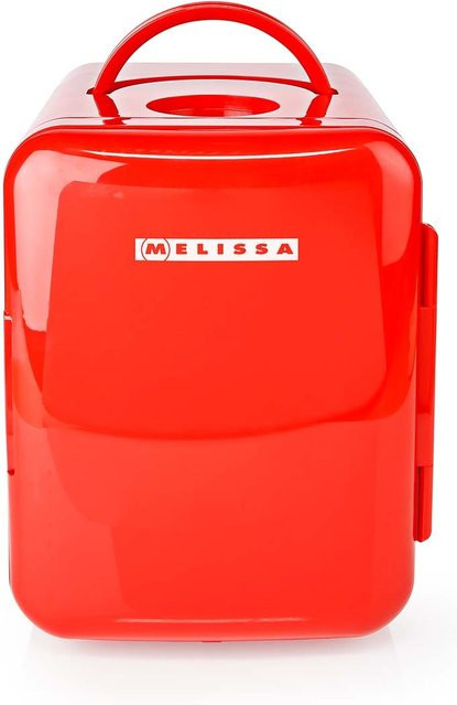 Melissa Tragbarer Mini-Kühlschrank für den Countertop in Rot - Bild 1