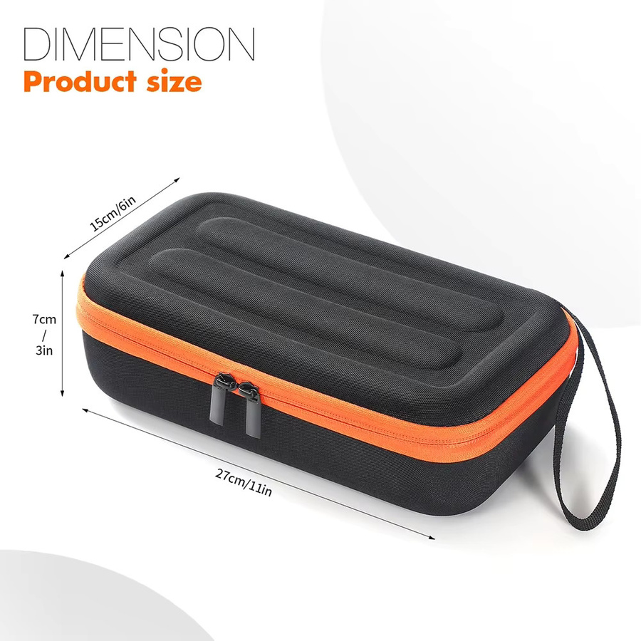 Stoßfeste und kratzfeste Aufbewahrungsbox für JBL PartyBox Wireless Mic, hartes Mikrofon-Etui als Reise-Organizer - Bild 6