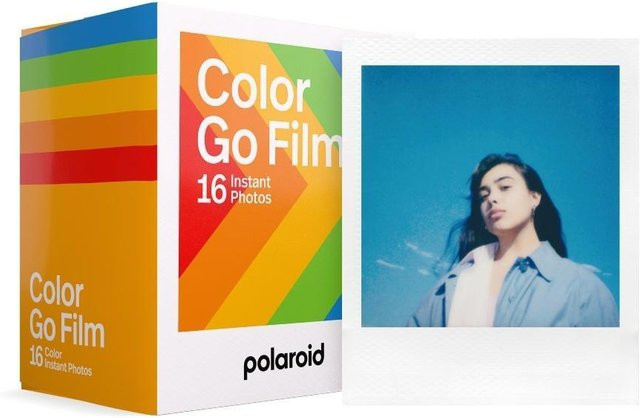 Polaroid Go Color Sofortbildfilm Double Pack, 16 Stück, Multicolor - Bild 1