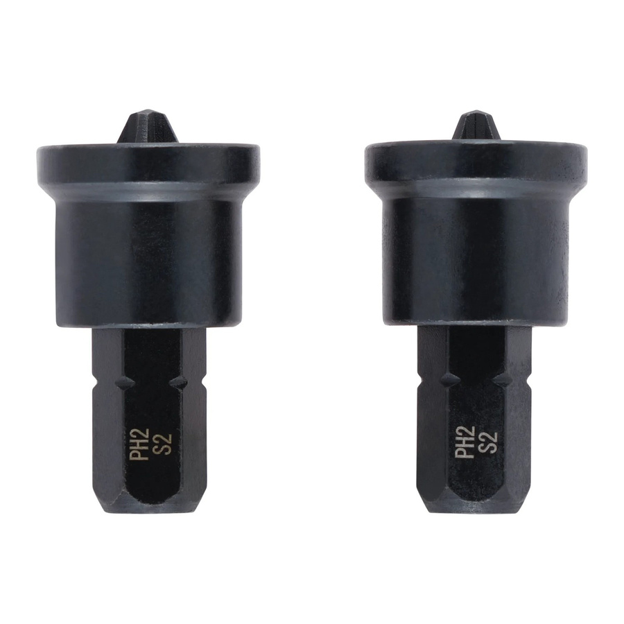 Einhell Trockenbau-Bit-Set 2-teilig PH2 in Schwarz aus Stahl mit 25 mm Länge - Bild 2