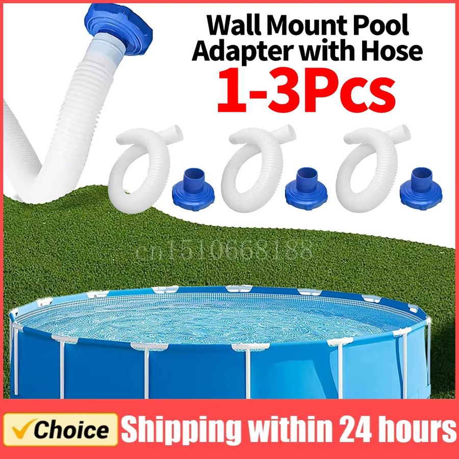 Intex Pool Adapter Wandhalterung für Oberfläche Skimmer und Schlauchanschluss als Schwimmbad Zubehör für Outdoor Pools - Bild 2