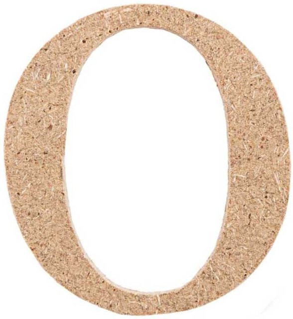 Rico Design Kleinbuchstabe O aus MDF Holz - Bild 1