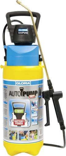 Gloria AutoPump Set Akku-Drucksprühgerät mit 5 l Füllinhalt in Gelb - Bild 1