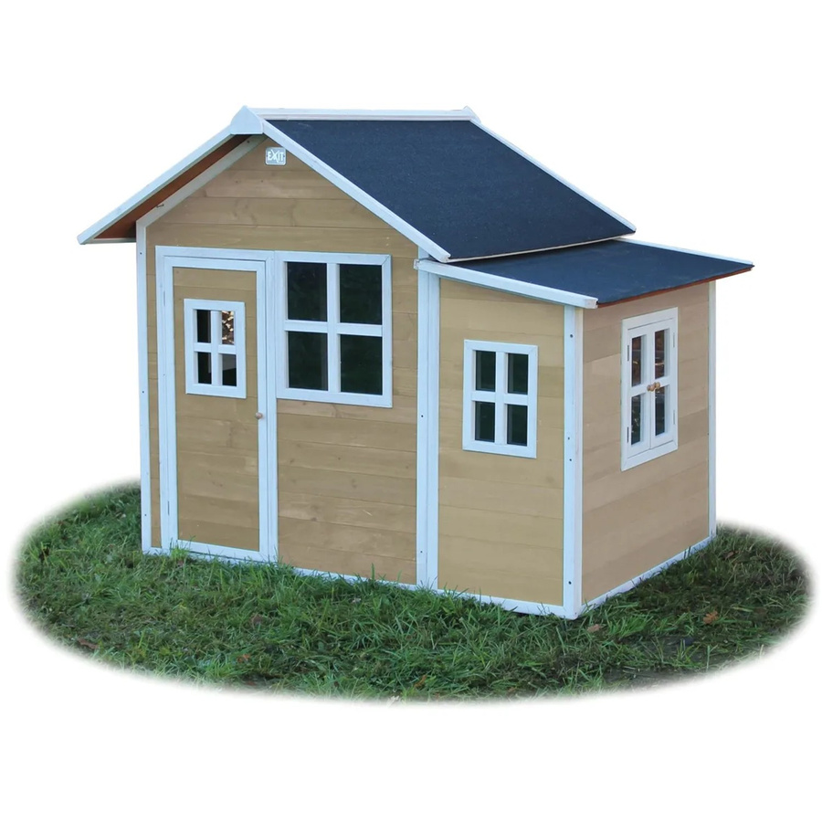 EXIT Loft 150 Holzspielhaus von EXIT Toys in Natur, B/H/T: 149 x 159 x 188 cm - Bild 2