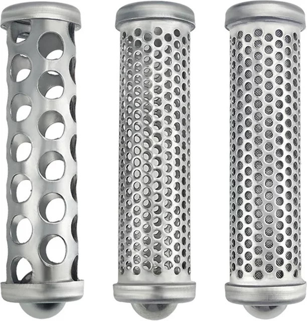 DAZZLEEX Verteilerfilter mit Kontrollkugelelement für Airless-Hochdruck-Farbspritzgeräte, Farbe: Silber - Bild 1