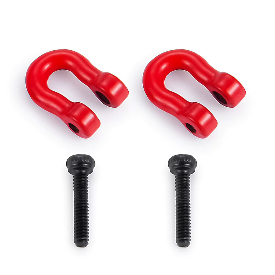 Yeahrun Roter Anhänger Haken U-Ring Schlepptau, Zubehör, Metall - Bild 1