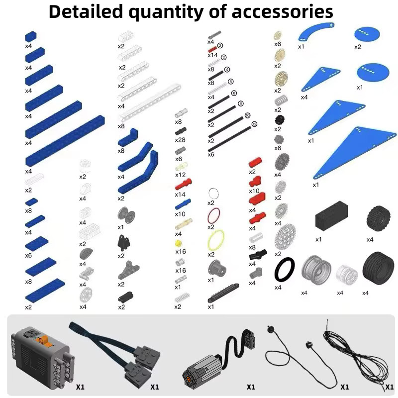 FUNXINEE STEM Technische Teile Multi-Technologie Programmierung, Bausteine DIY Set - Bild 4